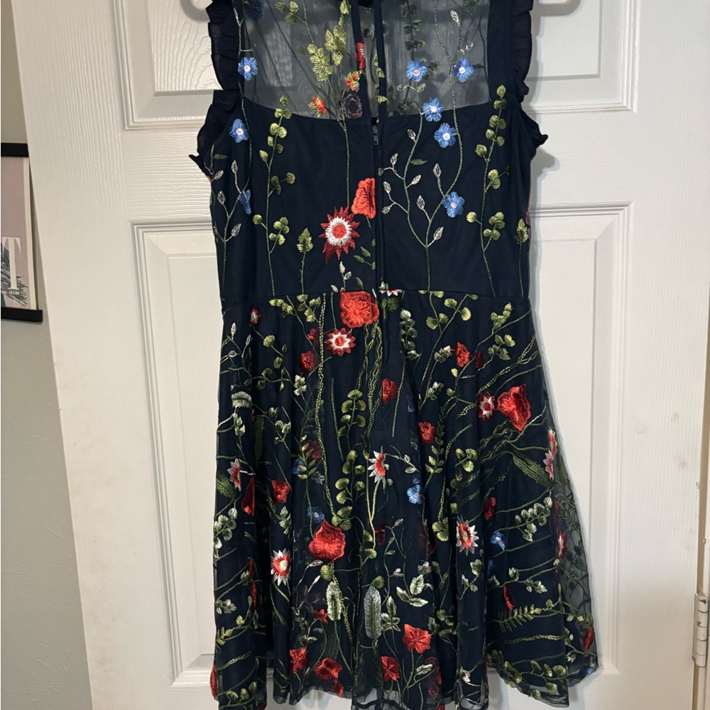 Floral Embroidered Dress